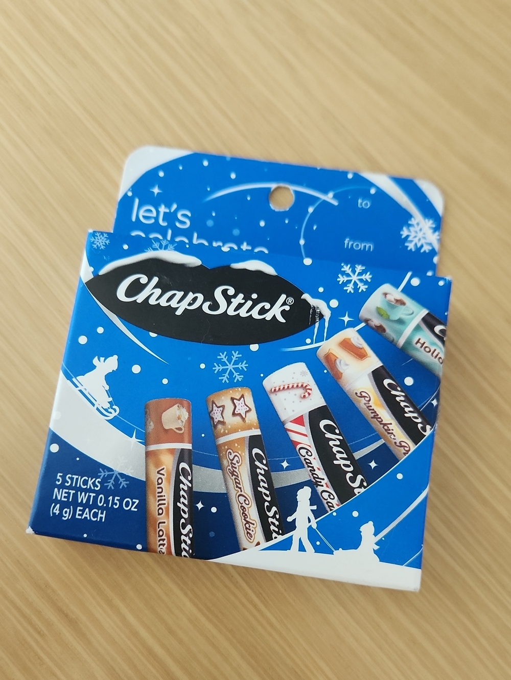 Chapstick 5 Stick Holiday Bundle